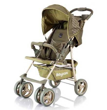 Коляска Baby Care Voyager Olive Checkers