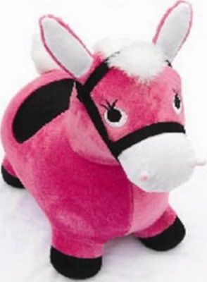Лошадка-попрыгунчик Shantou Gepai розовая