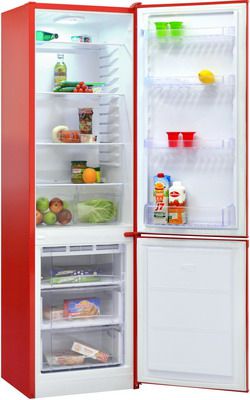 Двухкамерный холодильник Норд NRB 120 832 красный