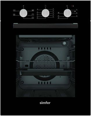 Встраиваемый электрический духовой шкаф Simfer B4EB 16011 чёрный