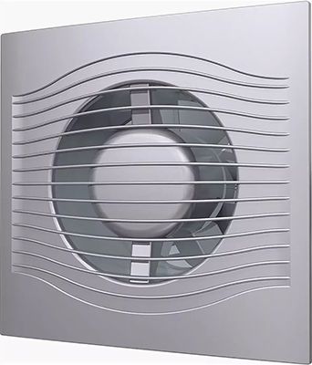 Вентилятор вытяжной с обратным клапаном DiCiTi SLIM 5C gray metal