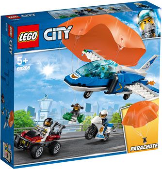 Конструктор Lego Воздушная полиция: арест парашютиста 60208 City Police