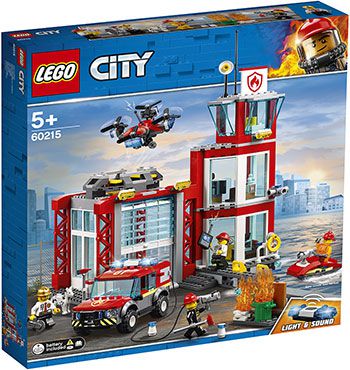 Конструктор Lego Пожарное депо 60215 City Fire