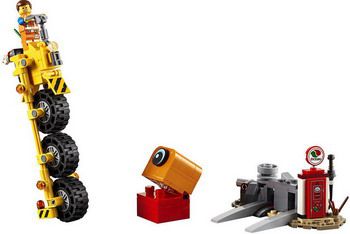 Конструктор Lego Трехколёсный велосипед Эммета! 70823 LEGO Movie 2