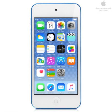 mp3 плеер Apple iPod touch 6 32Gb blue, MKHV2RU/A