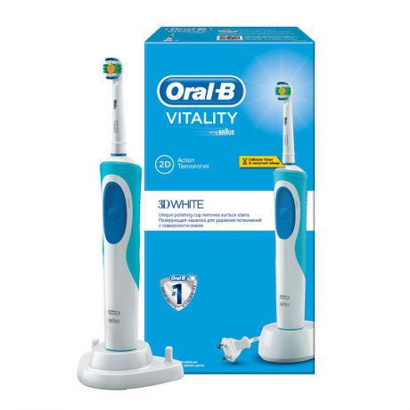 электрическая зубная щетка Oral-B Vitality 3D White