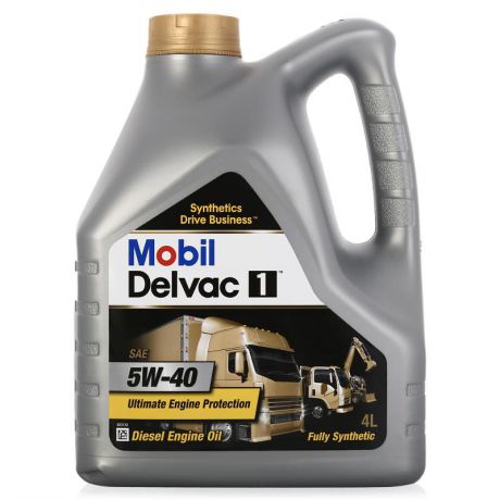 Моторное дизельное масло Mobil Delvac 1 5W-40, 4 л