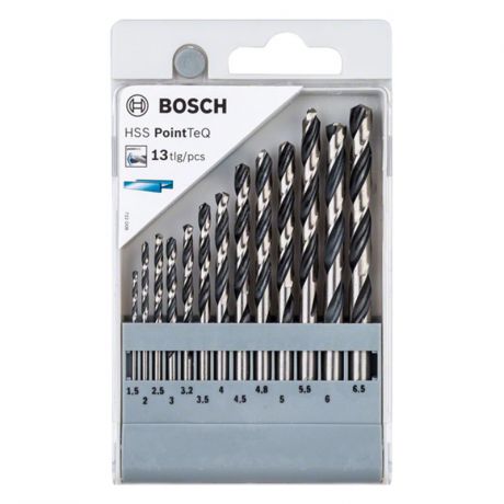 набор сверл Bosch HSS PointTeQ 2608577349, 13 шт.