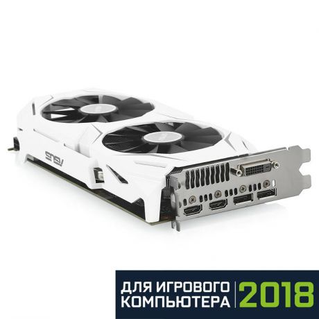 Видеокарта ASUS GeForce® GTX 1060, DUAL-GTX1060-3G, 3ГБ, GDDR5, Retail