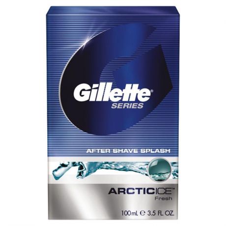 Средство после бритья Gillette Series Лосьон arctic ice 100 мл.