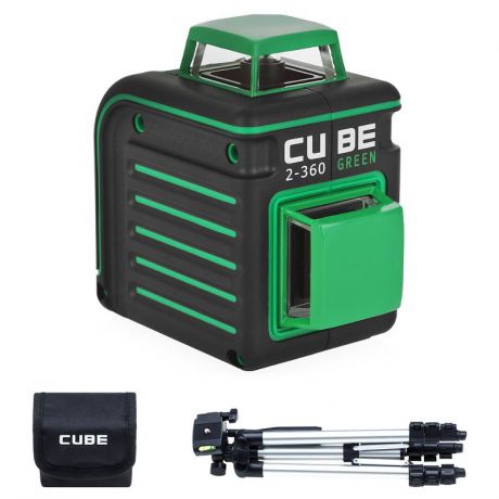 лазерный нивелир ADA Cube 2-360 Professional Edition Green