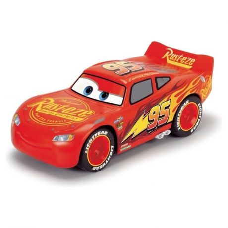Автомобиль Disney/Pixar радиоуправляемый Тачки 3: Молния Маккуин (25 см,1:16,свет,звук,дым,дрифт,вращение 360?,эффект разгона,парковка)
