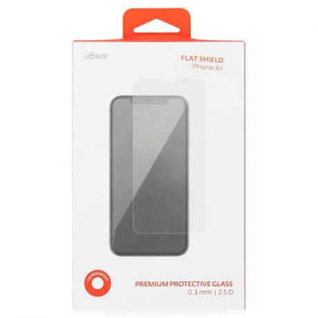 Защитное стекло uBear Tempered Glass Premium Screen Protector GL20CL03-I18 для Apple iPhone XR, 0.3 мм, закаленное, прозрачное