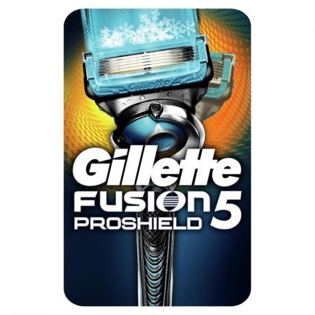 Мужская бритва Gillette Fusion5 ProShield Chill бритва с 1 сменной кассетой