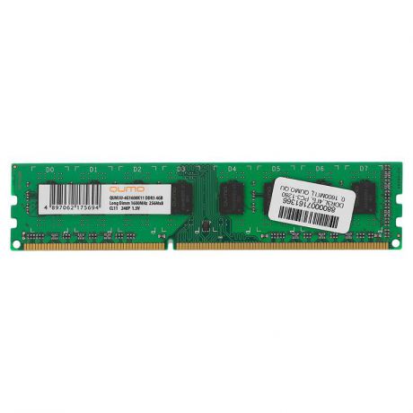 DIMM DDR3, 4ГБ, Qumo