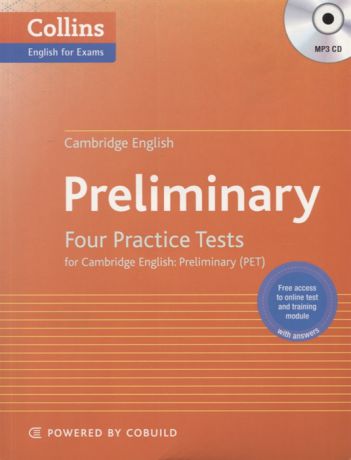 Preliminary Four Practice Tests for Cambridge English Preliminary PET MP3