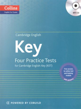 Key Four Practice Tests for Cambridge English Key KET CD