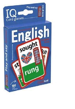 Степичев П. IQ Card games English Irregular verbs Hard Level 100 карт