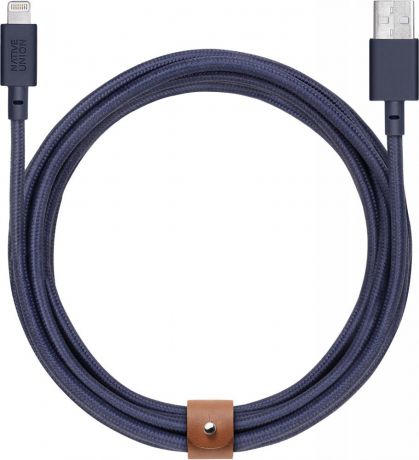Кабель Native Union Belt USB - Apple Lightning (синий)