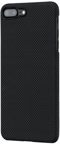 Клип-кейс Pitaka для Apple iPhone 8/7 Plus карбон (серо-черный)
