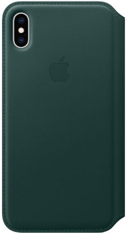 Чехол-книжка Apple Folio для iPhone XS (зеленый лес)