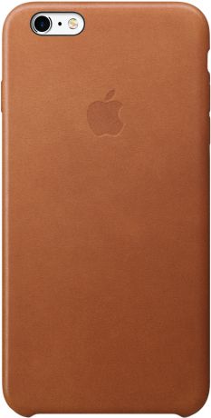 Клип-кейс Apple для iPhone 6 Plus/6S Plus кожаный (золотой с коричневым)