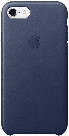 Клип-кейс Apple для iPhone 7/8 кожаный (темно-синий)