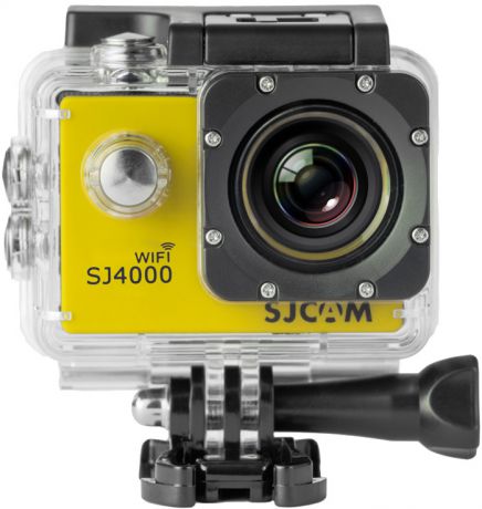 Экшн-камера SJCAM SJ4000 Wi-Fi (желтый)