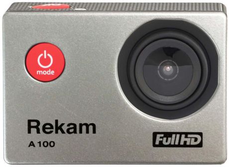 Экшн-камера Rekam A100 (серебристый)
