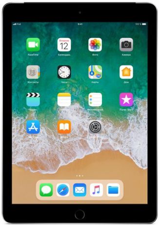 Планшет Apple iPad (2018) 128Gb Wi-Fi + Cellular (серый космос) MR722RU-A