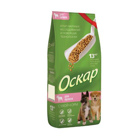 Оскар Оскар сухой корм для щенков с говядиной