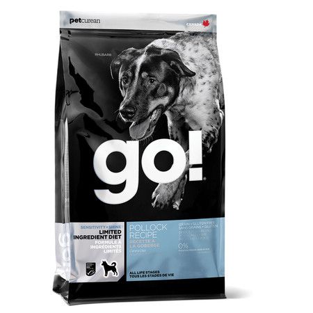 GO! Natural Holistic GO! Sensitivity + Shine GF сухой беззерновой корм для щенков и собак для чувствительного пищеварения с треской