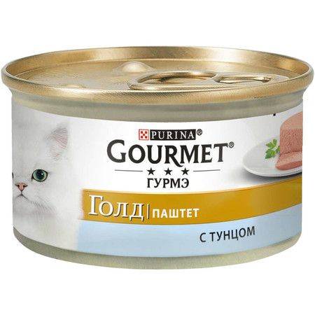 Gourmet Консервы Gourmet Gold паштет для кошек с тунцом - 85 г