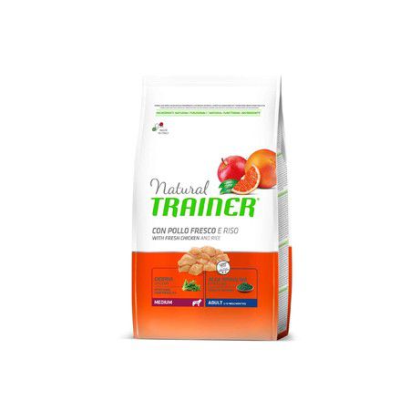 Trainer Сухой корм Trainer Natural Medium Adult для взрослых собак средних пород с курицей