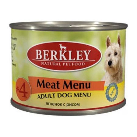 Berkley Berkley Adult Dog Menu Meat Menu № 4