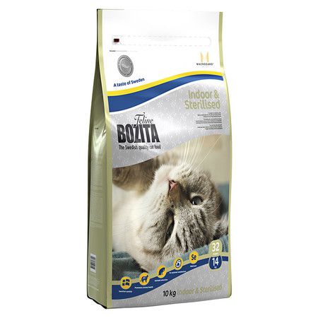 Bozita Bozita Feline Indoor & Steralised сухой корм для домашних и стерилизованных кошек с курицей