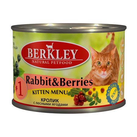 Berkley Berkley Kitten Menu Rabbit & Berries № 1