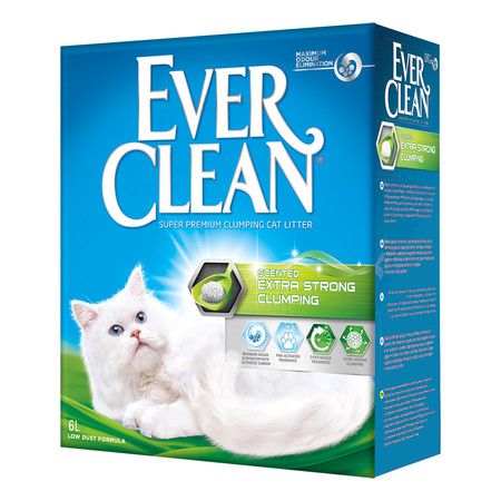 Ever Clean Наполнитель Ever Clean Extra Strong Clumping Scented комкующийся с ароматизатором - 6 л