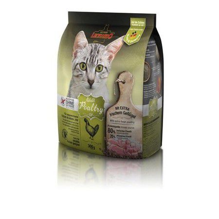 Leonardo Сухой беззерновой корм Leonardo Adult Poultry GF для взрослых кошек с чувствительным пищеварением с птицей - 300 г