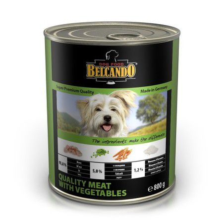 Belcando Консервы для собак Belcando Super Premium с отборным мясом и овощами - 800 г