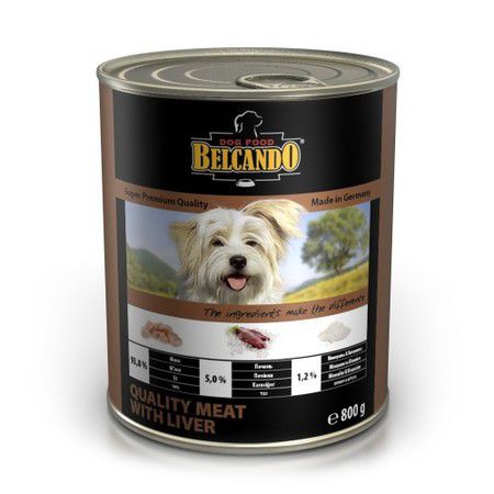 Belcando Консервы для собак Belcando Super Premium с отборным мясом и печенью - 800 г