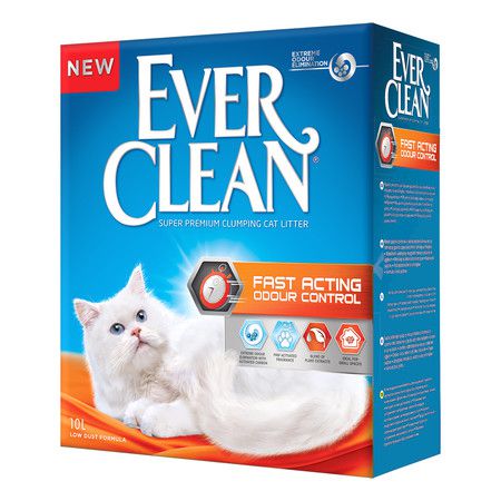 Ever Clean Наполнитель Ever Clean Fast Acting комкующийся мгновенный контроль запахов