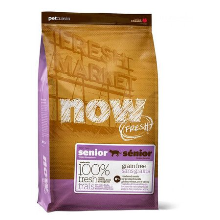 Now Natural Holistic NOW Fresh Grain Free сухой беззерновой корм для пожилых кошек и кошек, склонных к избыточному весу с индейкой, уткой и овощами