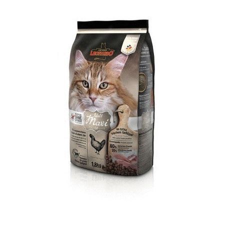 Leonardo Сухой беззерновой корм Leonardo Adult Maxi GF для взрослых кошек крупных пород с птицей