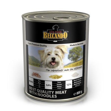 Belcando Консервы для собак Belcando Super Premium с отборным мясом и лапшой - 800 г
