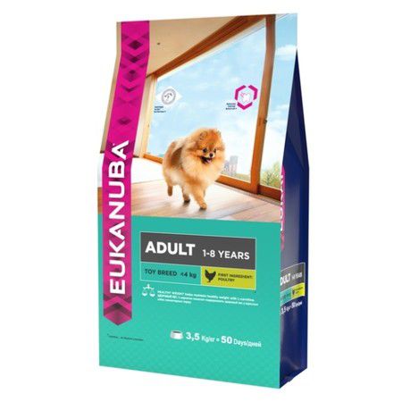 Eukanuba Сухой корм Eukanuba Adult Toy Breed для взрослых собак миниатюрных пород с птицей