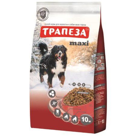 Трапеза Трапеза Макси сухой корм для собак крупных пород - 10 кг
