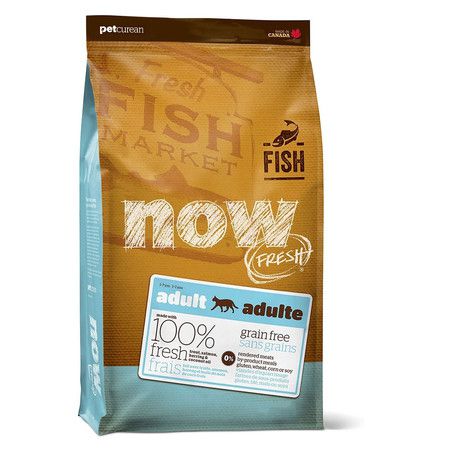Now Natural Holistic NOW Fresh Grain Free CF сухой беззерновой корм для взрослых кошек с чувствительным пищеварением с форелью и лососем - 3,63 кг