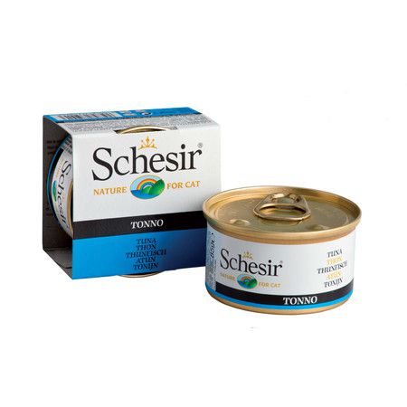 Schesir Schesir для кошек с тунцом - 85 гр 14 шт