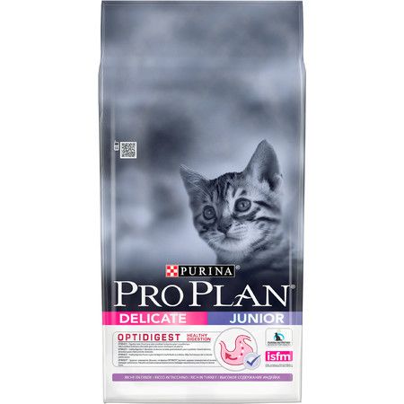 Purina PRO PLAN Purina Pro Plan Junior Kitten Delicate with Turkey - 3 кг